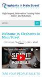 Mobile Screenshot of elephants.co.za